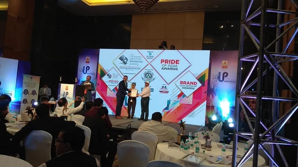 Leadership awards gathering